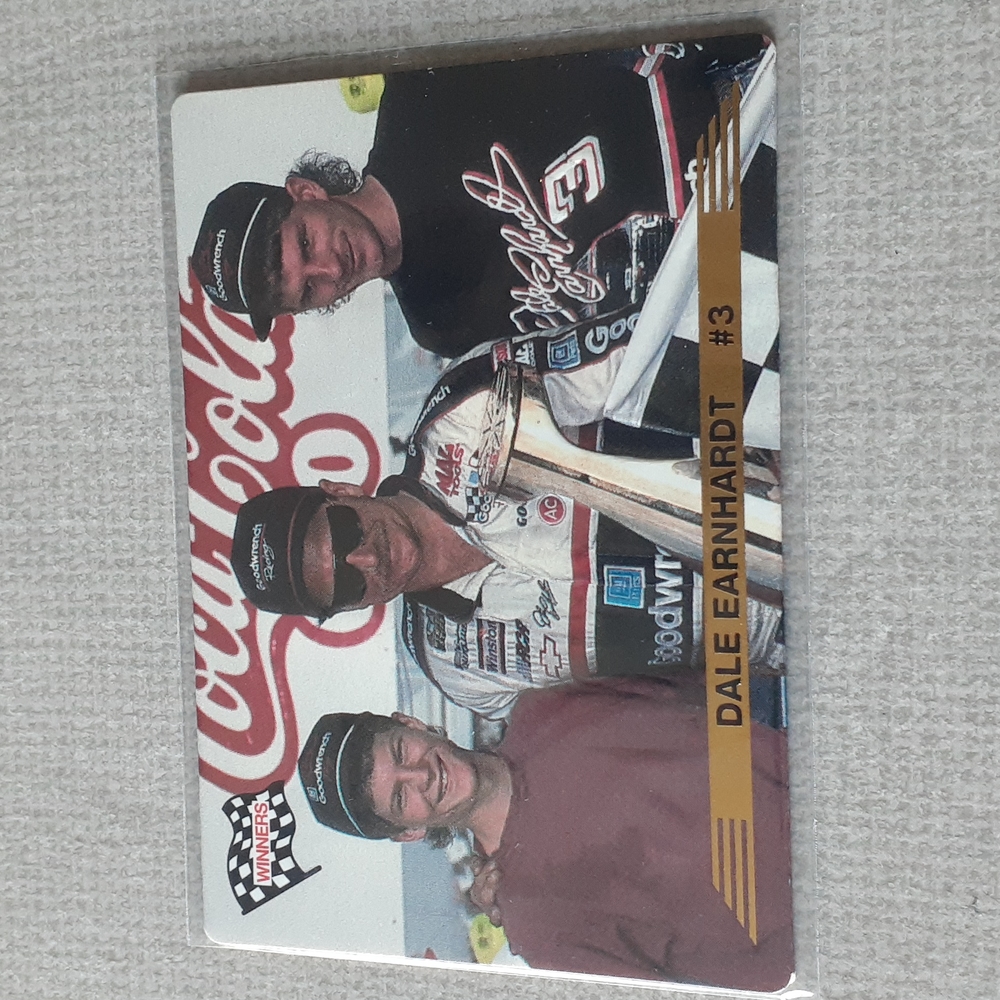 1993 Action Packed Dale Earnhardt Sr Jr And Kerry NASCAR Dale Jrs First Card